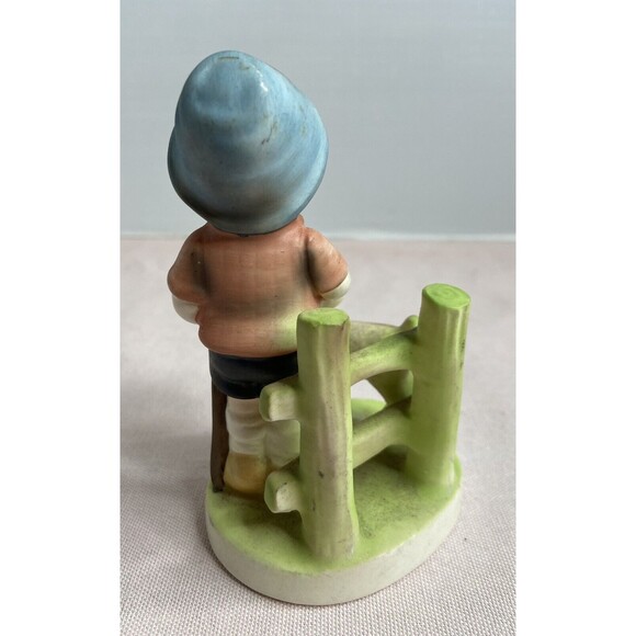 flambro collectors choice series ceramic shepard boy with sheep figurine - Picture 4 of 6